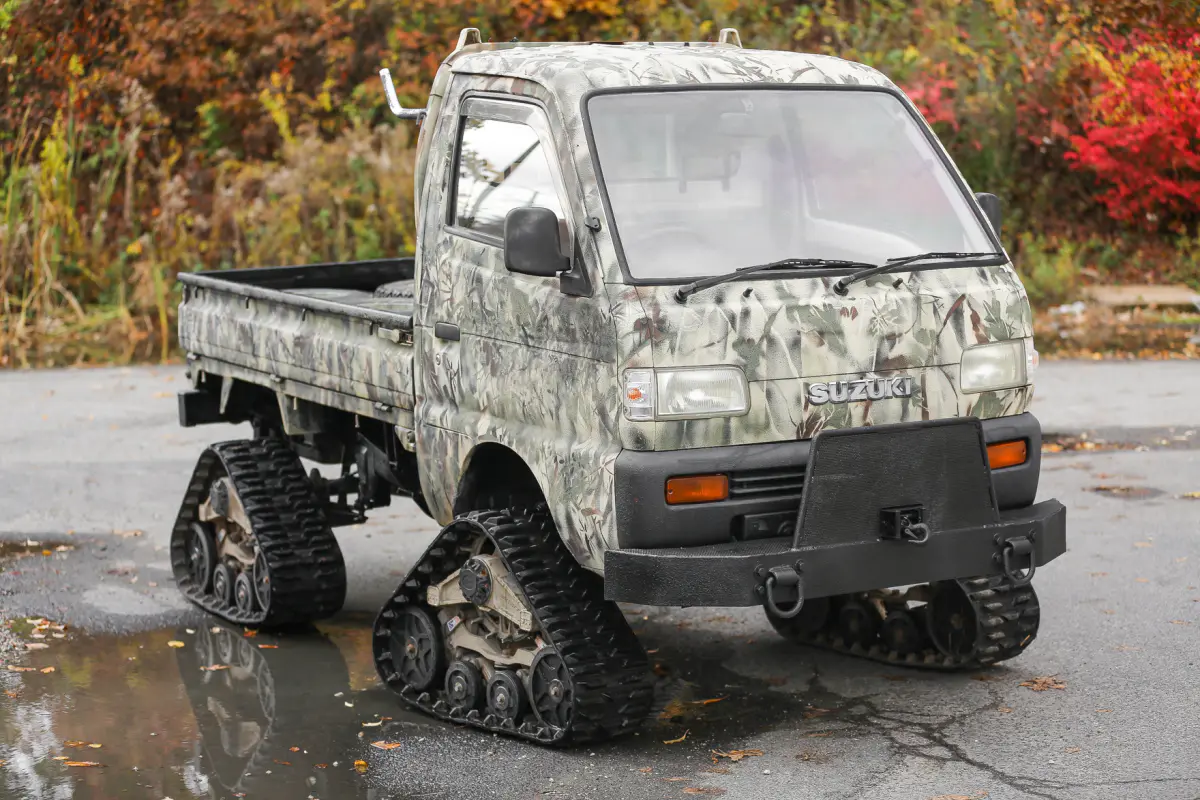 1993 Suzuki Carry with Tracks, a Kei Truck, for sale at Street Legal Mini Trucks in Philadelphia, PA (photo 9 of 12)