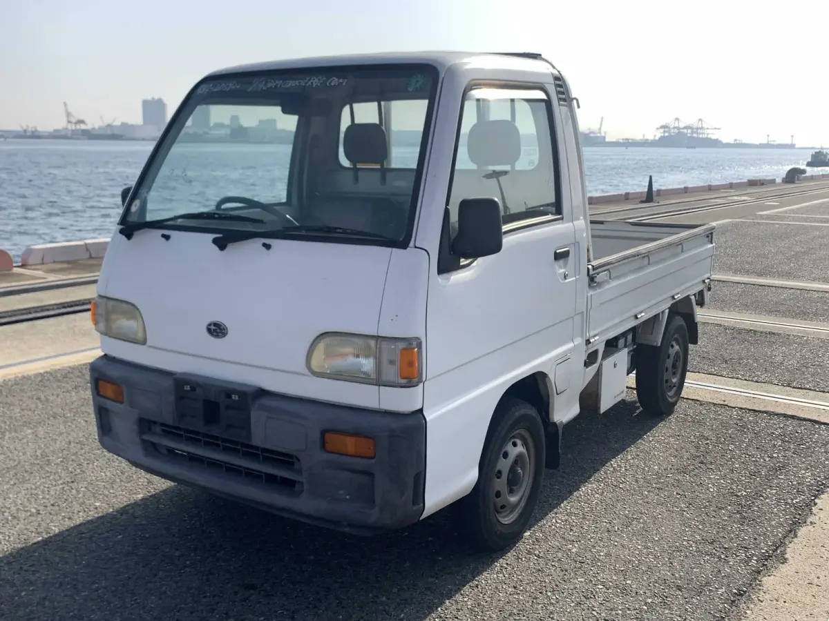 1994 Subaru Sambar, 4WD + AC, a Kei Truck, for sale at Sunshine Imports in Austin, TX (photo 2 of 11)