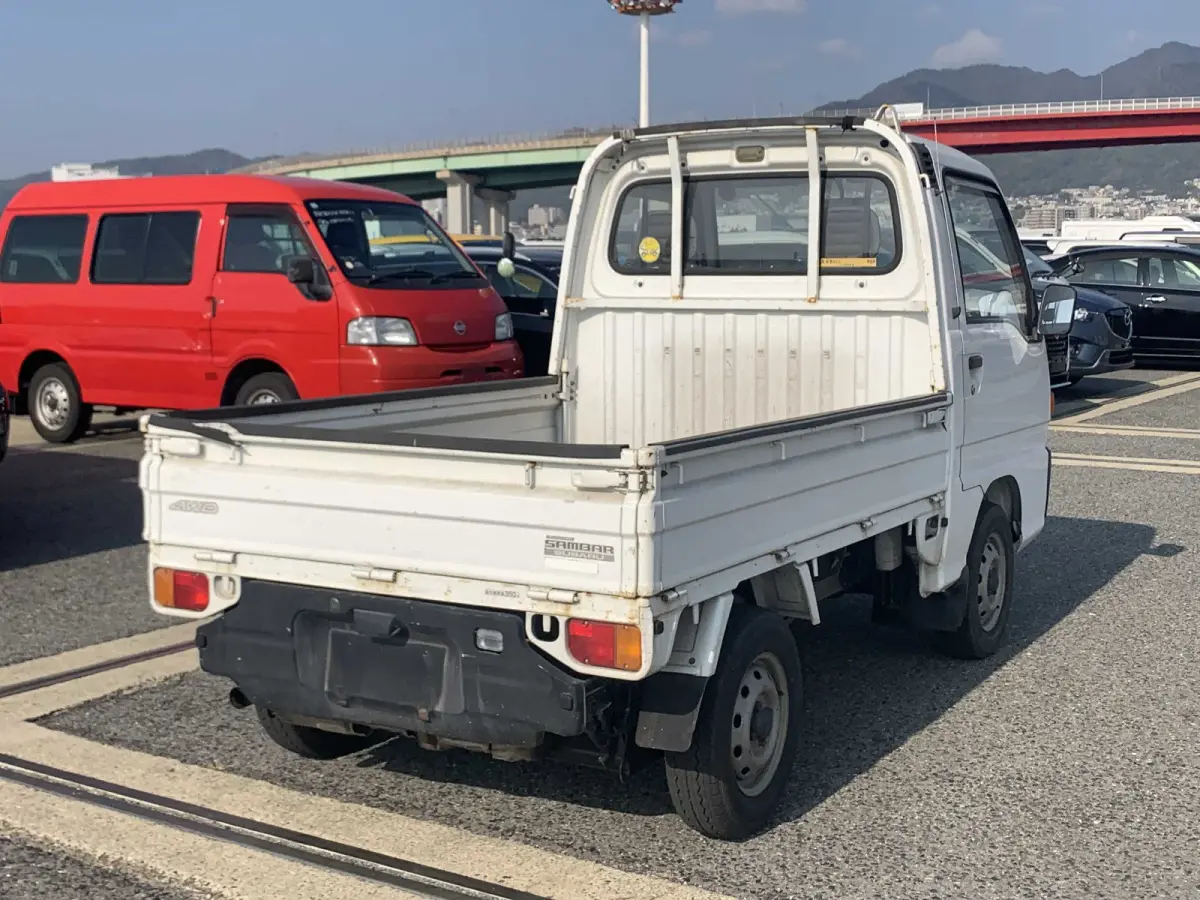 1994 Subaru Sambar, 4WD + AC, a Kei Truck, for sale at Sunshine Imports in Austin, TX (photo 3 of 11)