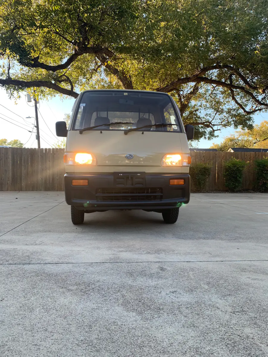 1994 Subaru Sambar, AC, a Kei Truck, for sale at Sunshine Imports in Austin, TX (photo 3 of 12)