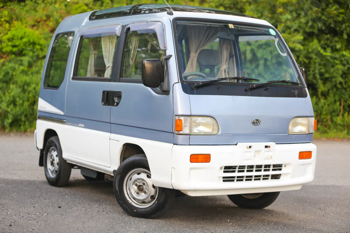 1994 Subaru Sambar Dias Supercharged, a Kei Van, for sale at Street Legal Mini Trucks in Philadelphia, PA (photo 1 of 11)