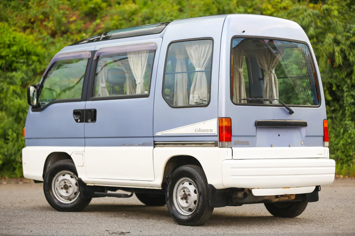 1994 Subaru Sambar Dias Supercharged, a Kei Van, for sale at Street Legal Mini Trucks in Philadelphia, PA (photo 2 of 11)