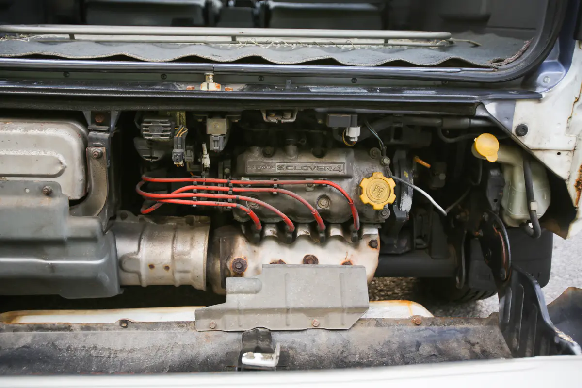1994 Subaru Sambar Dias Supercharged, a Kei Van, for sale at Street Legal Mini Trucks in Philadelphia, PA (photo 7 of 11)