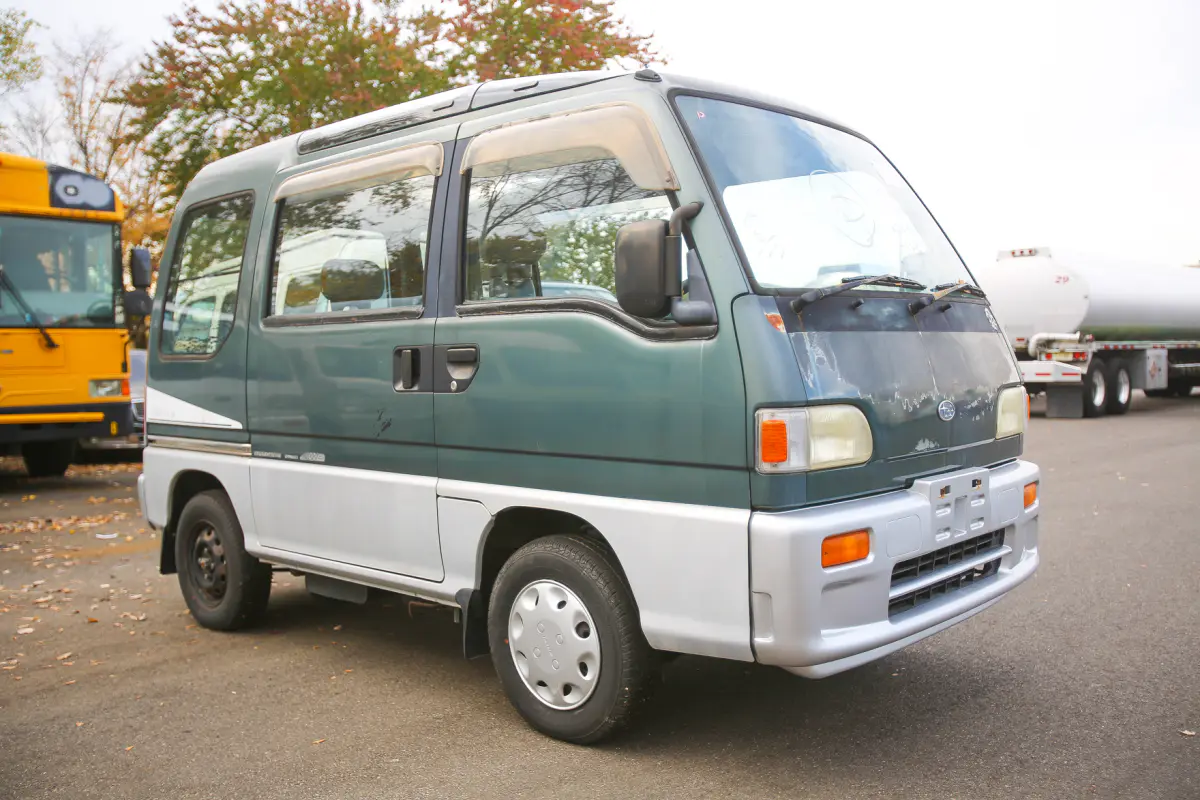 1994 Subaru Sambar Supercharged, a Kei Van, for sale at Street Legal Mini Trucks in Philadelphia, PA (photo 1 of 12)