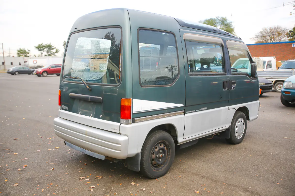 1994 Subaru Sambar Supercharged, a Kei Van, for sale at Street Legal Mini Trucks in Philadelphia, PA (photo 10 of 12)
