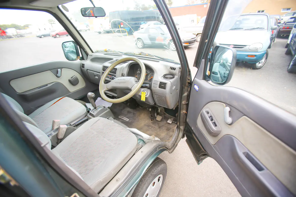 1994 Subaru Sambar Supercharged, a Kei Van, for sale at Street Legal Mini Trucks in Philadelphia, PA (photo 3 of 12)