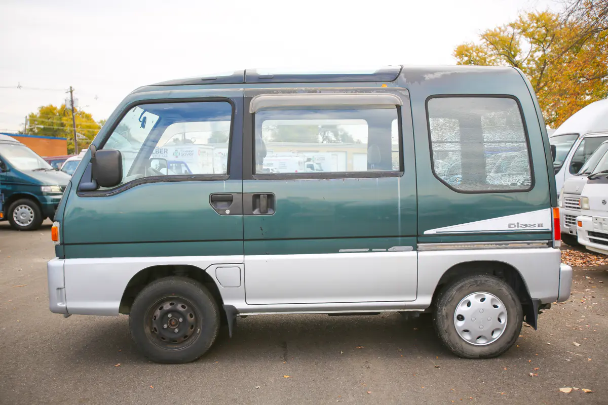 1994 Subaru Sambar Supercharged, a Kei Van, for sale at Street Legal Mini Trucks in Philadelphia, PA (photo 7 of 12)