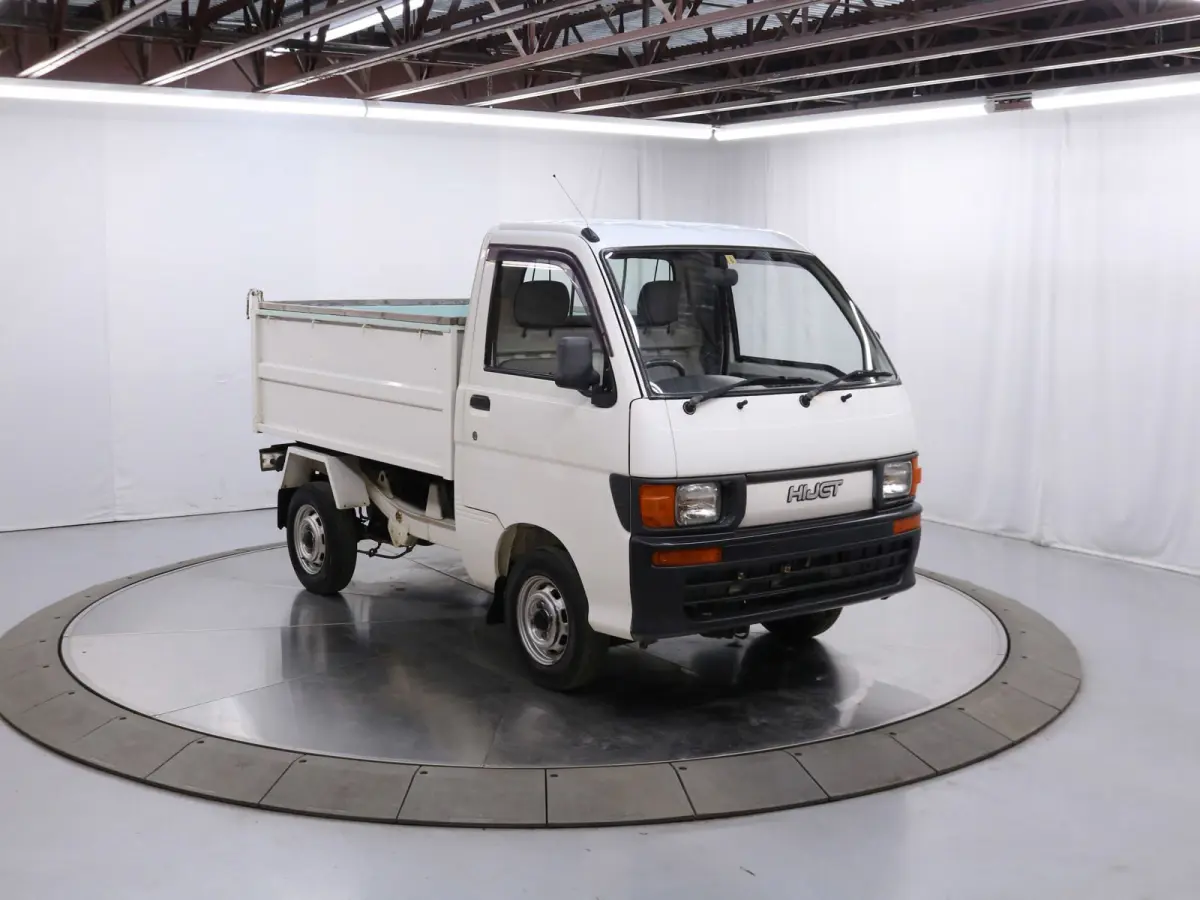1995 Daihatsu Hijet Dump Bed, a white Kei Truck, for sale at Duncan Imports & Classic Cars in Christiansburg, VA (photo 2 of 62)
