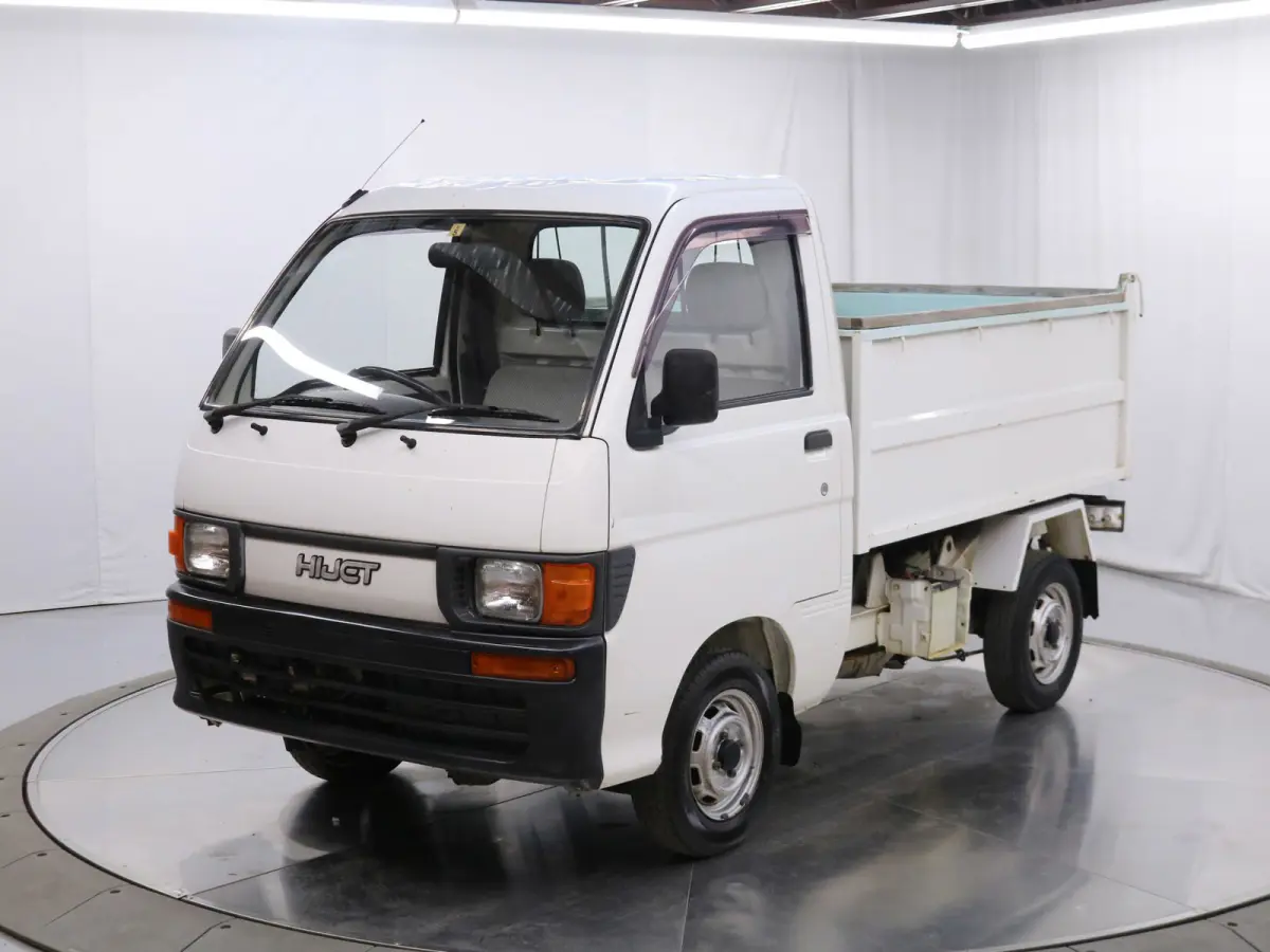 1995 Daihatsu Hijet Dump Bed, a white Kei Truck, for sale at Duncan Imports & Classic Cars in Christiansburg, VA (photo 3 of 62)