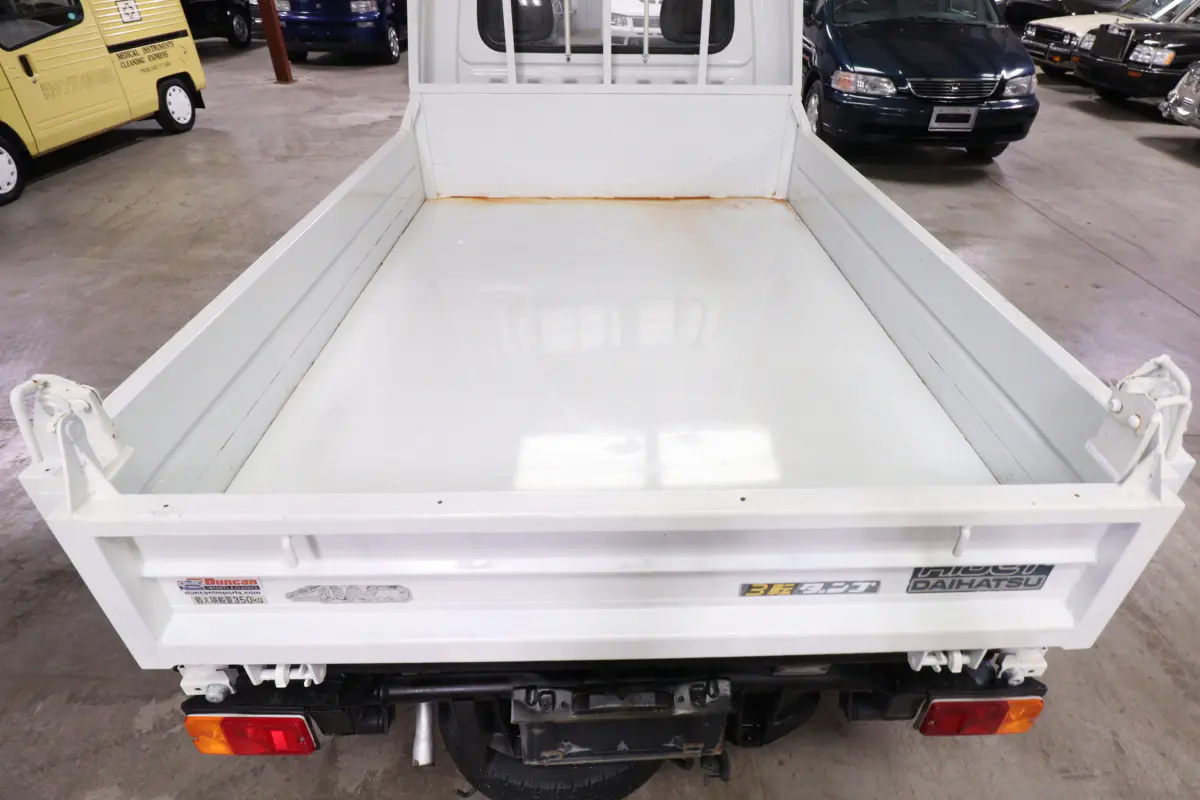 1995 Daihatsu Hijet 4x4 Kei Truck, cargo bed and tailgate, for sale at Duncan Imports in Christiansburg, VA