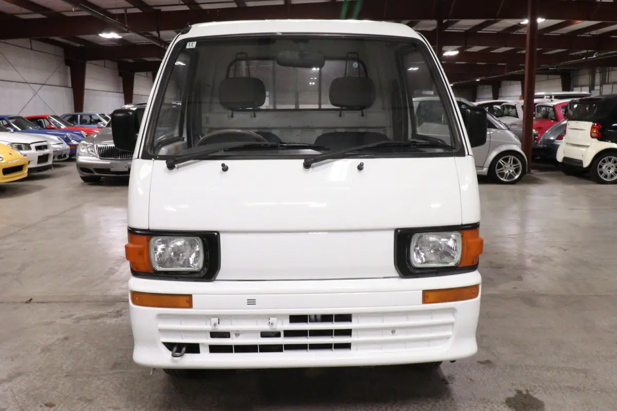 1995 Daihatsu Hijet 4x4 Kei Truck, front view, for sale at Duncan Imports in Christiansburg, VA