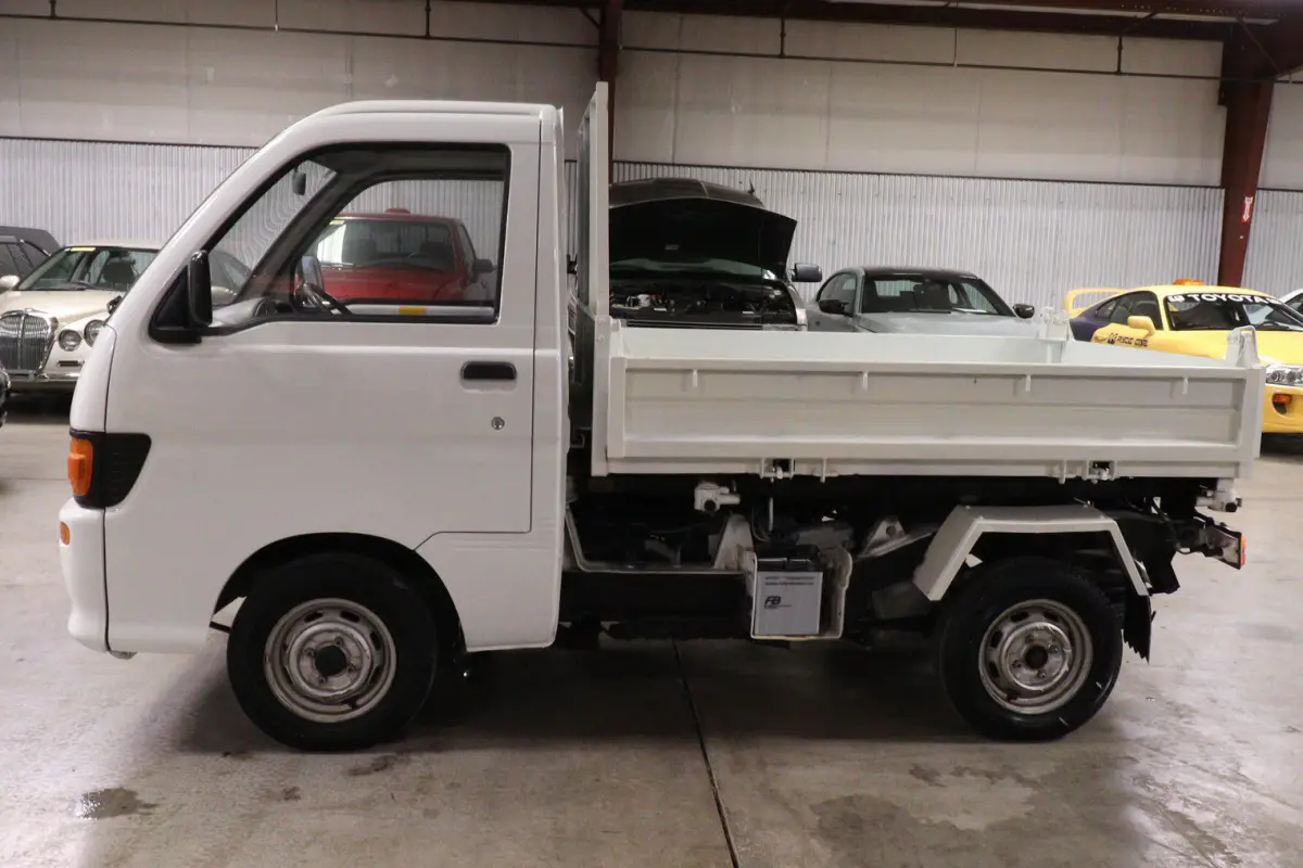 1995 Daihatsu Hijet 4x4 Kei Truck, side view, for sale at Duncan Imports in Christiansburg, VA