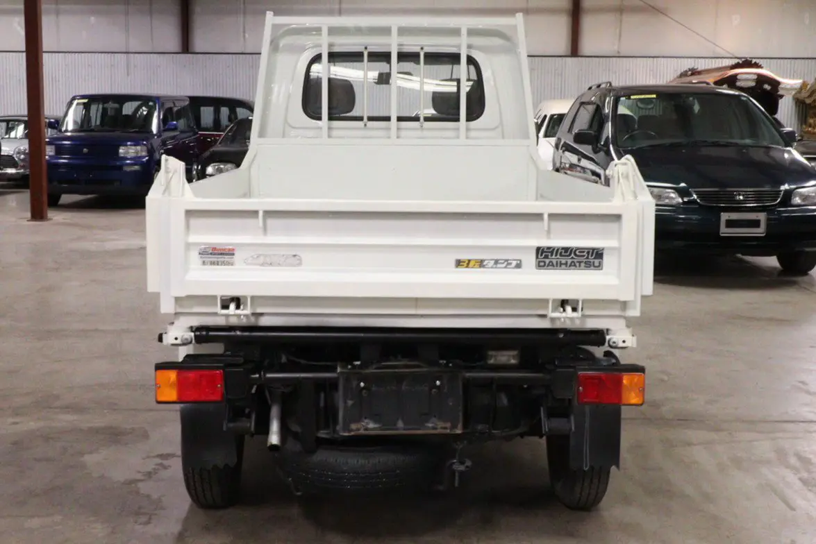 1995 Daihatsu Hijet 4x4 Kei Truck, rear view, for sale at Duncan Imports in Christiansburg, VA