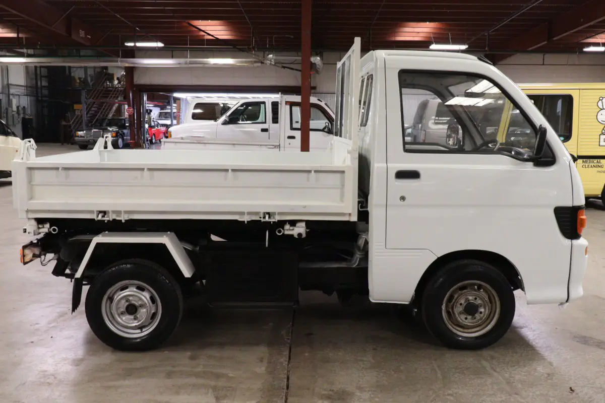 1995 Daihatsu Hijet 4x4 Kei Truck, side view, for sale at Duncan Imports in Christiansburg, VA