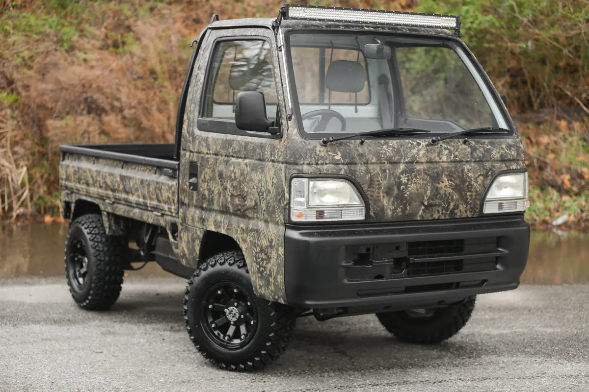 1995 Honda Acty Attack, a Kei Truck, for sale at Street Legal Mini Trucks in Philadelphia, PA (photo 10 of 12)