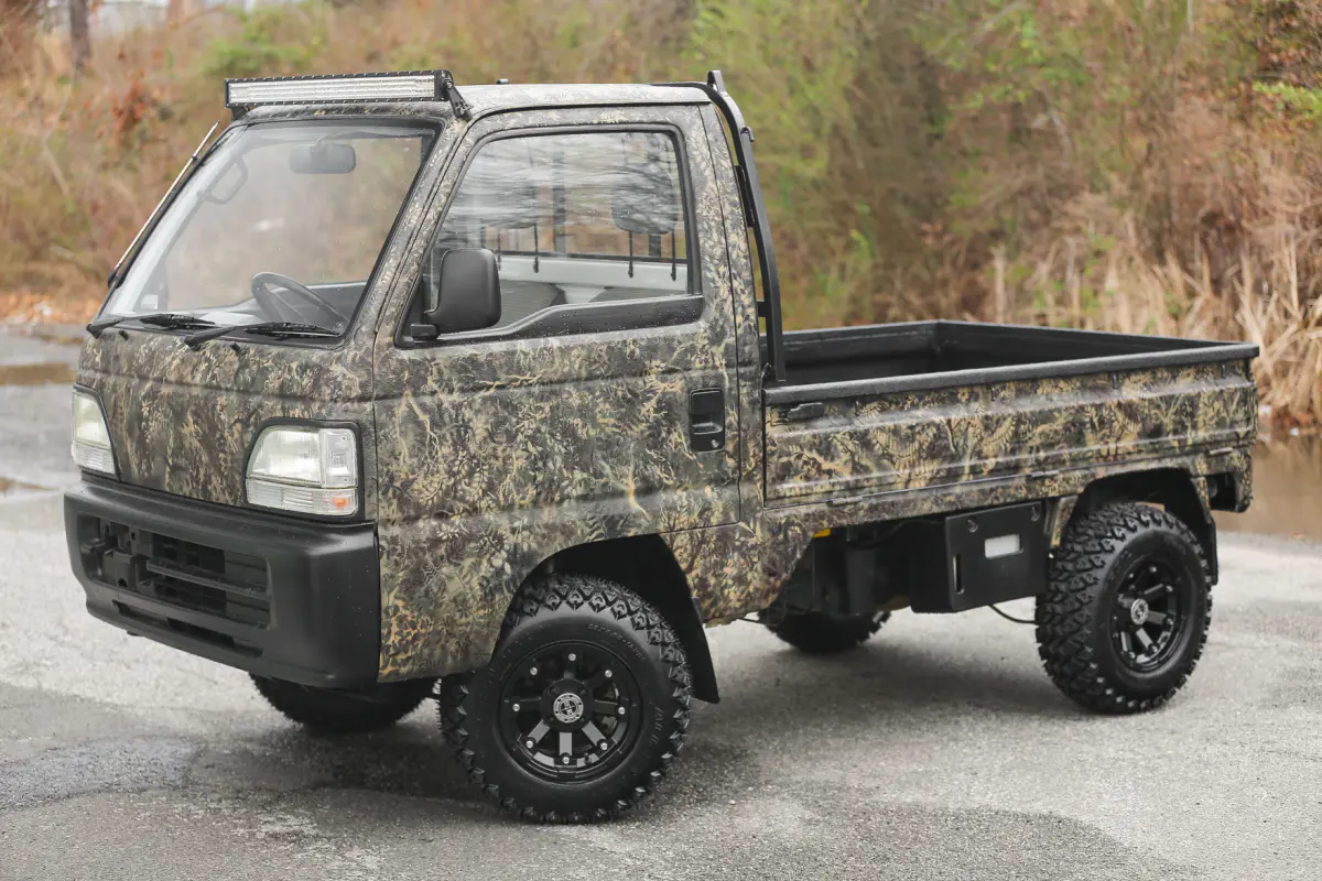 1995 Honda Acty Attack, a Kei Truck, for sale at Street Legal Mini Trucks in Philadelphia, PA (photo 5 of 12)