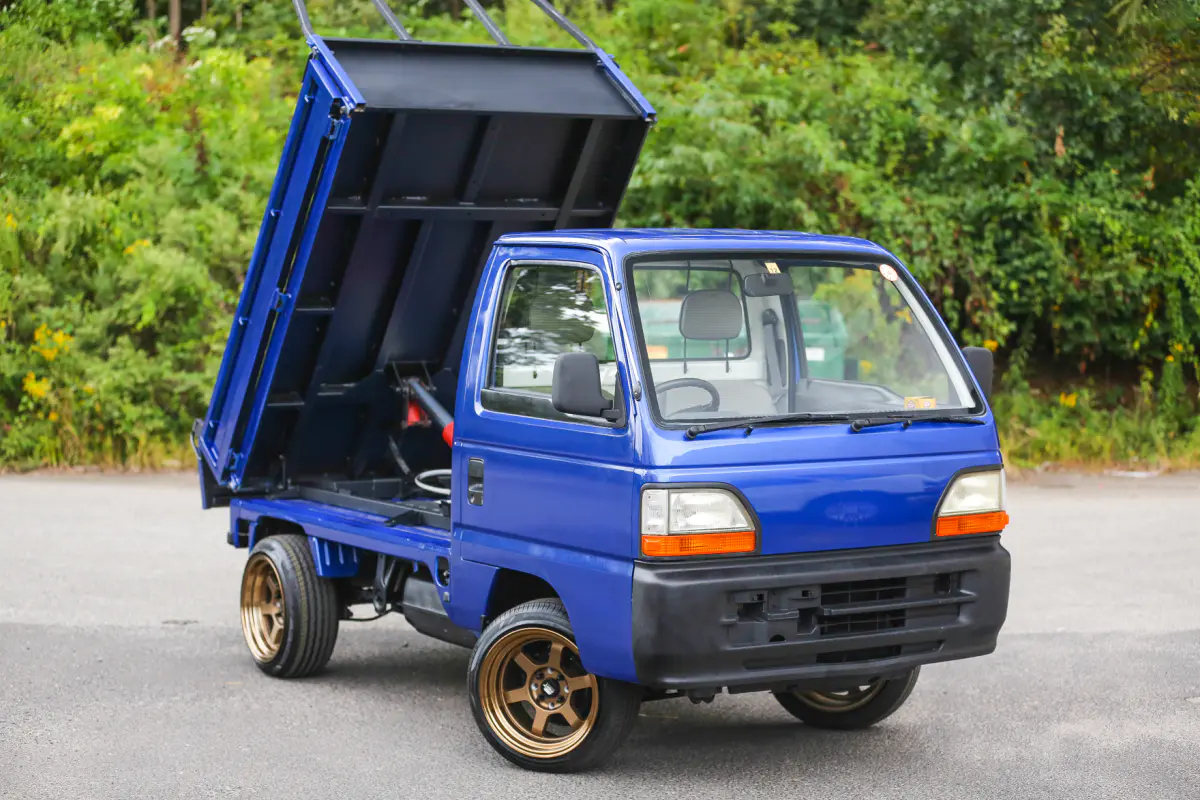 1995 Honda Acty Dump, a Kei Truck, for sale at Street Legal Mini Trucks in Philadelphia, PA (photo 7 of 12)