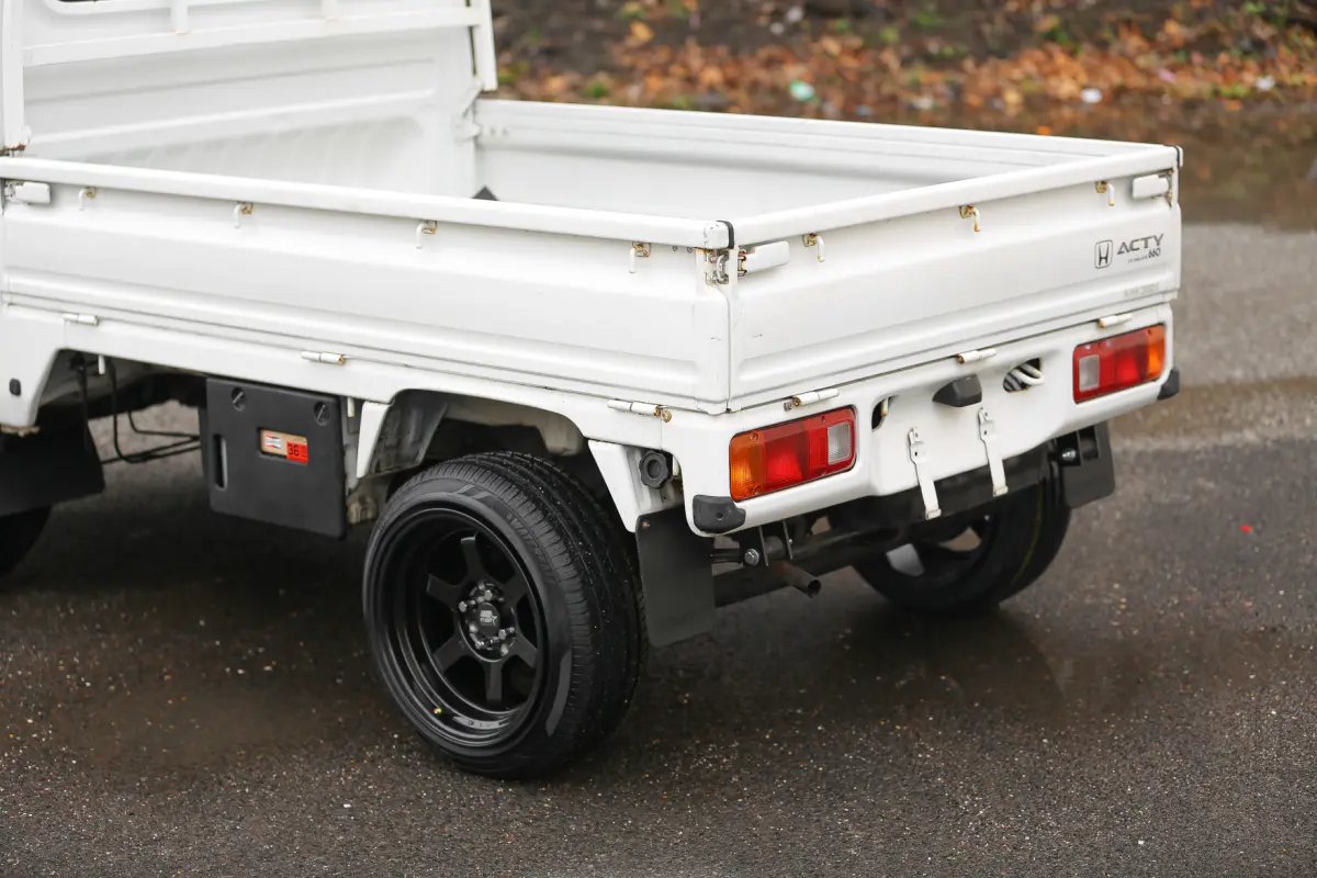 1995 Honda Acty Town, a black Kei Truck, for sale at Street Legal Mini Trucks in Philadelphia, PA (photo 11 of 12)