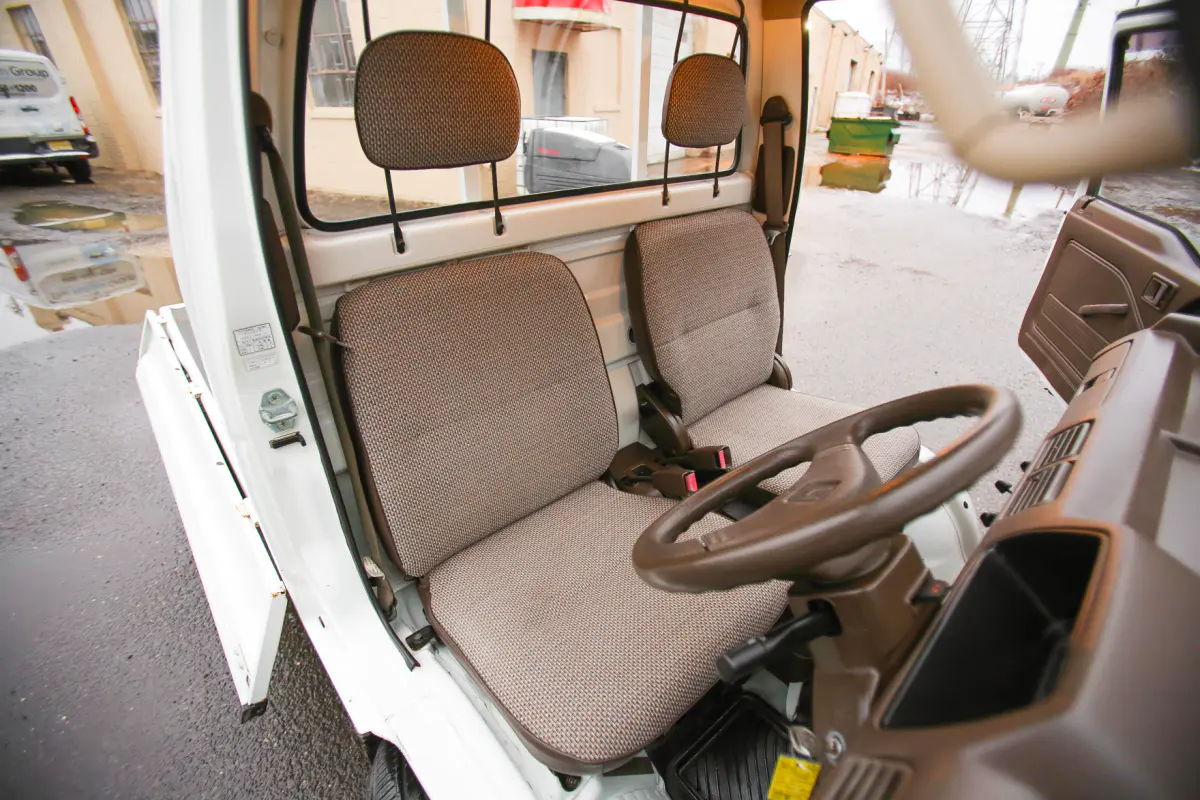 1995 Honda Acty Town, a black Kei Truck, for sale at Street Legal Mini Trucks in Philadelphia, PA (photo 4 of 12)