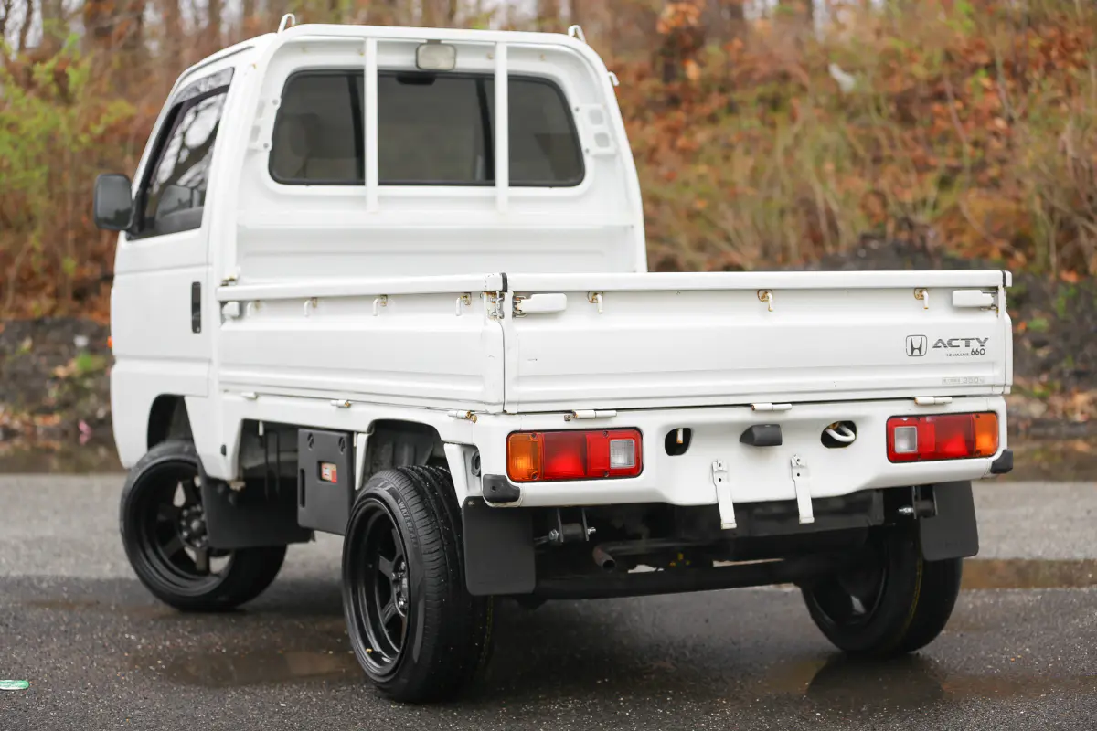 1995 Honda Acty Town, a black Kei Truck, for sale at Street Legal Mini Trucks in Philadelphia, PA (photo 9 of 12)