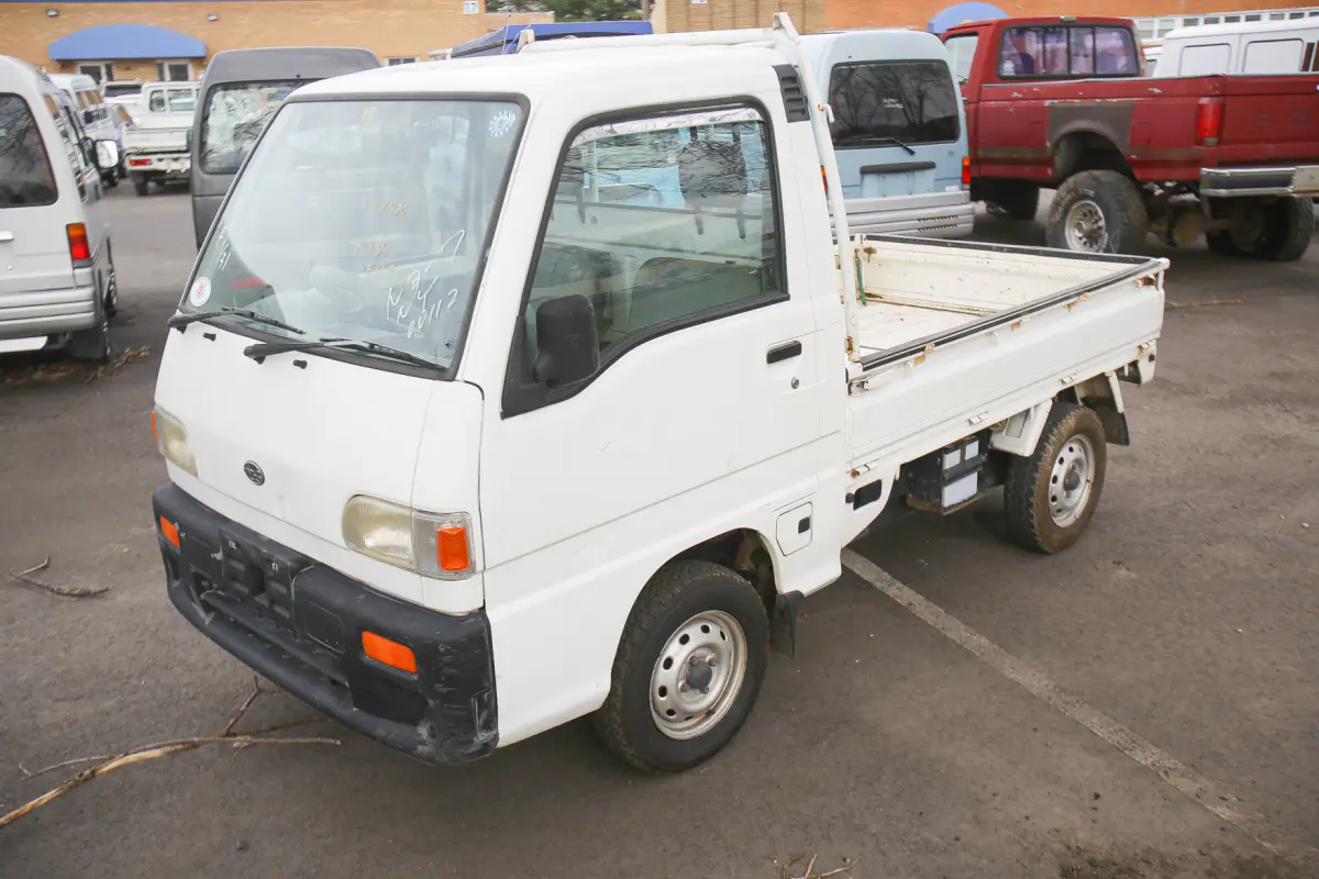 1995 Subaru Sambar 4WD, a Kei Truck, for sale at Street Legal Mini Trucks in Philadelphia, PA (photo 2 of 12)