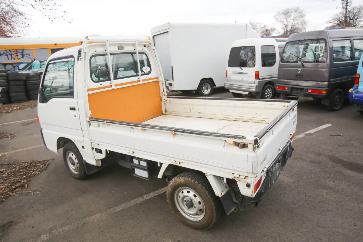 1995 Subaru Sambar 4WD, a Kei Truck, for sale at Street Legal Mini Trucks in Philadelphia, PA (photo 3 of 12)