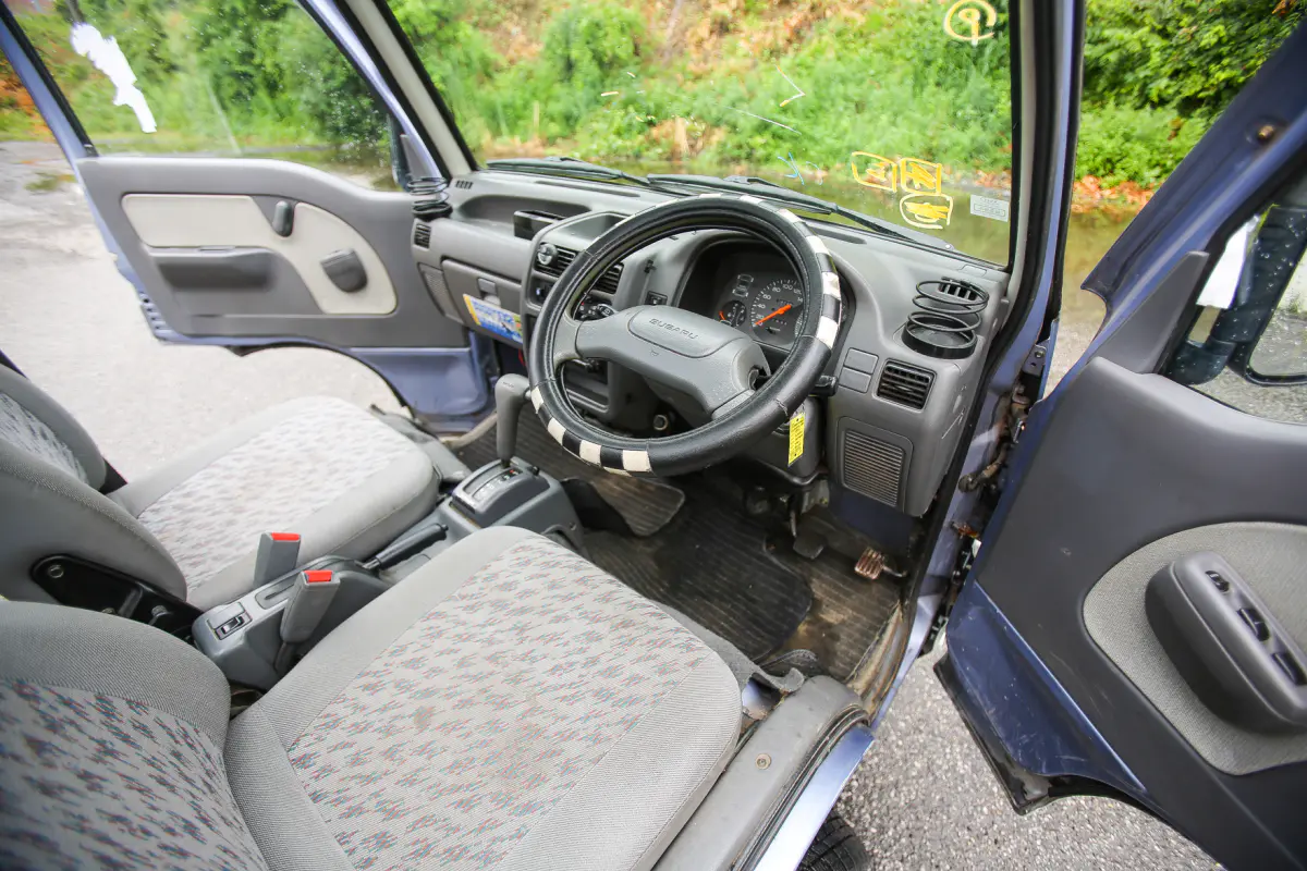 1995 Subaru Sambar Dias Supercharged, a Kei Van, for sale at Street Legal Mini Trucks in Philadelphia, PA (photo 2 of 12)