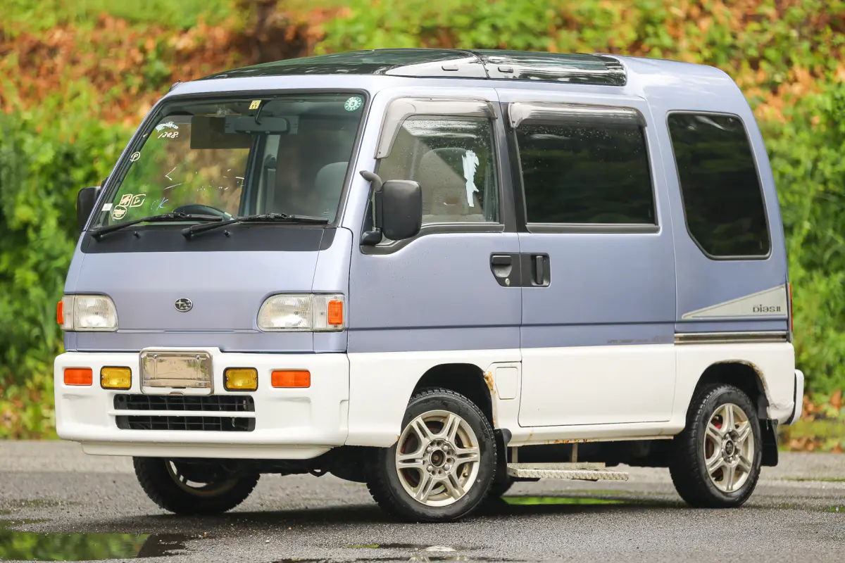 1995 Subaru Sambar Dias Supercharged, a Kei Van, for sale at Street Legal Mini Trucks in Philadelphia, PA (photo 3 of 12)