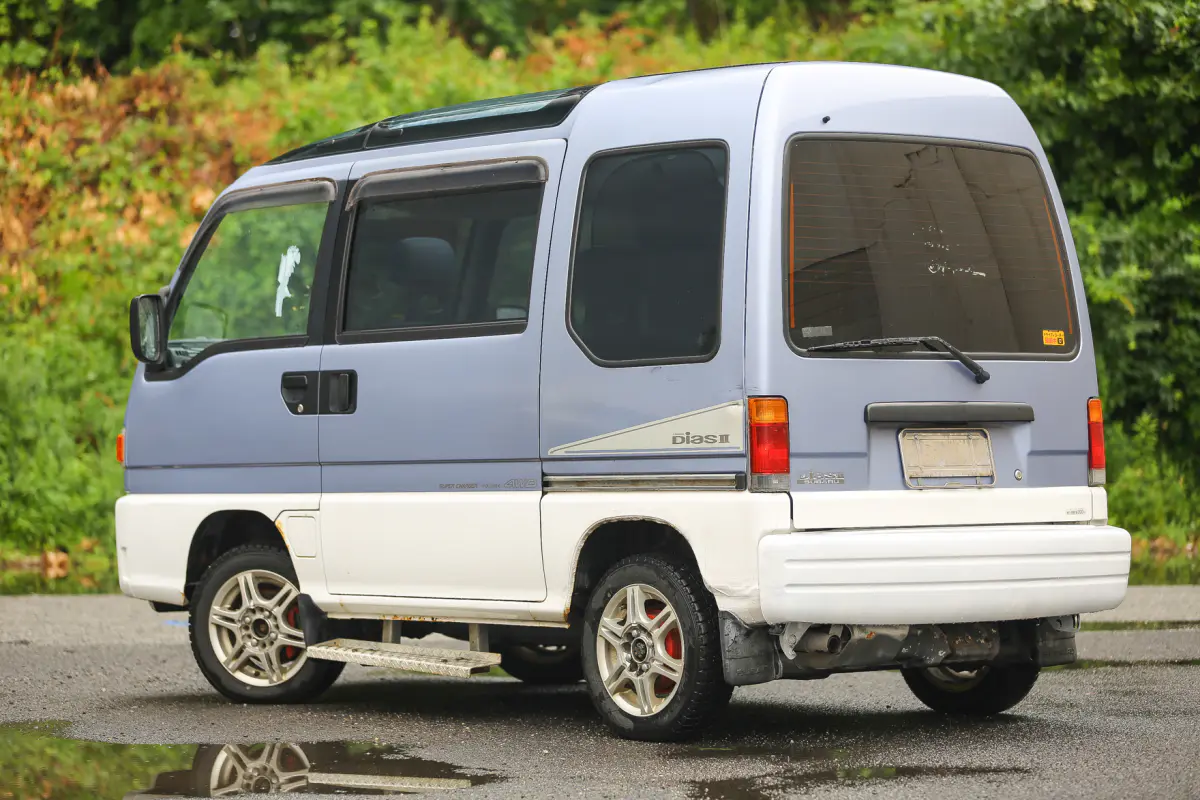 1995 Subaru Sambar Dias Supercharged, a Kei Van, for sale at Street Legal Mini Trucks in Philadelphia, PA (photo 4 of 12)