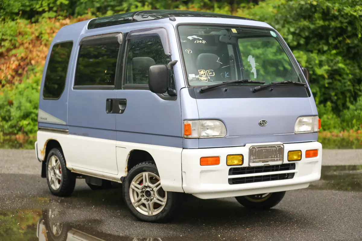 1995 Subaru Sambar Dias Supercharged, a Kei Van, for sale at Street Legal Mini Trucks in Philadelphia, PA (photo 8 of 12)