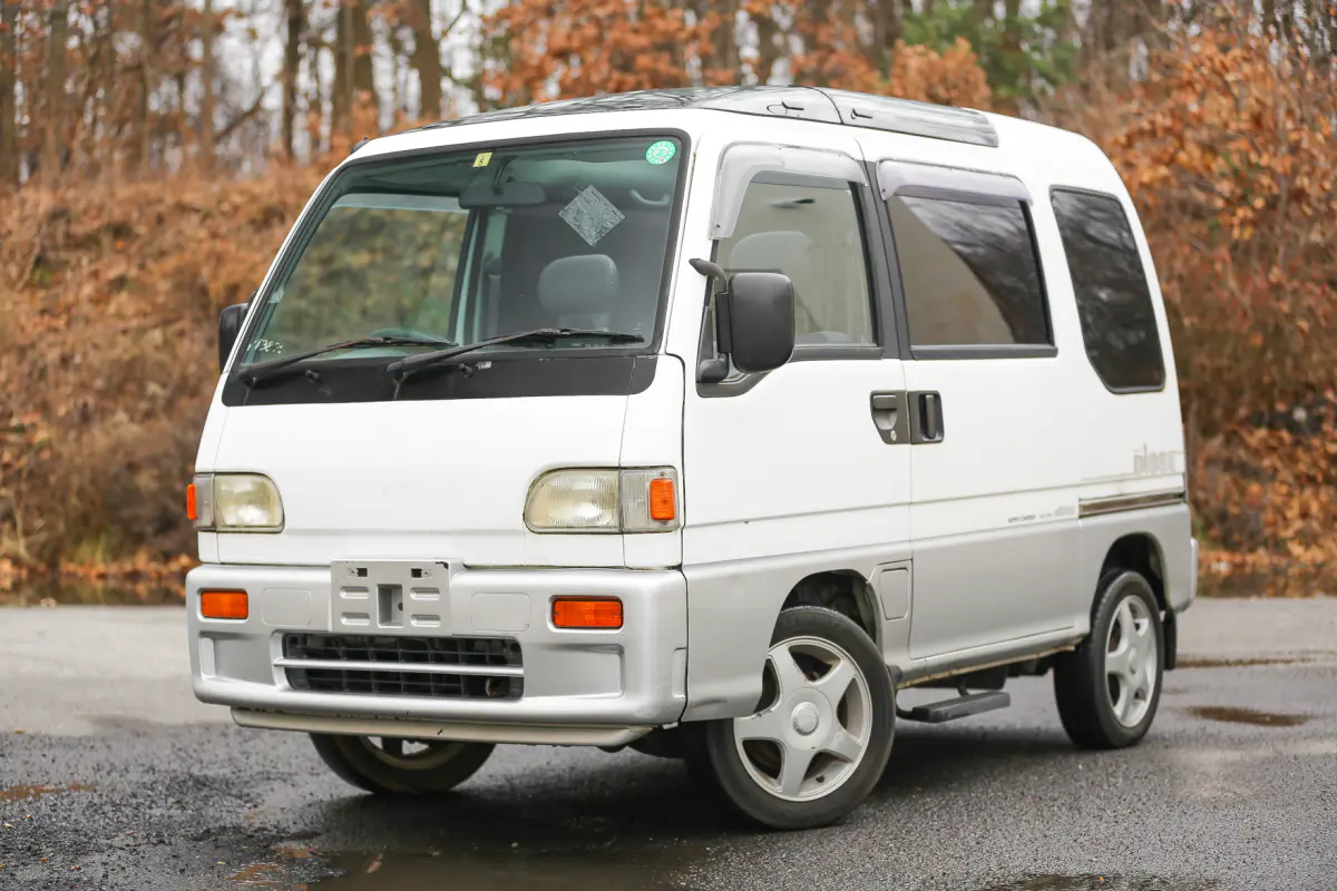 1995 Subaru Sambar Diaz II Supercharged, a Kei Van, for sale at Street Legal Mini Trucks in Philadelphia, PA (photo 3 of 12)