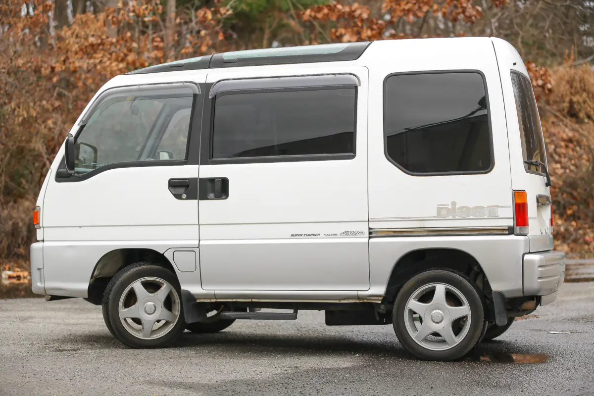 1995 Subaru Sambar Diaz II Supercharged, a Kei Van, for sale at Street Legal Mini Trucks in Philadelphia, PA (photo 5 of 12)