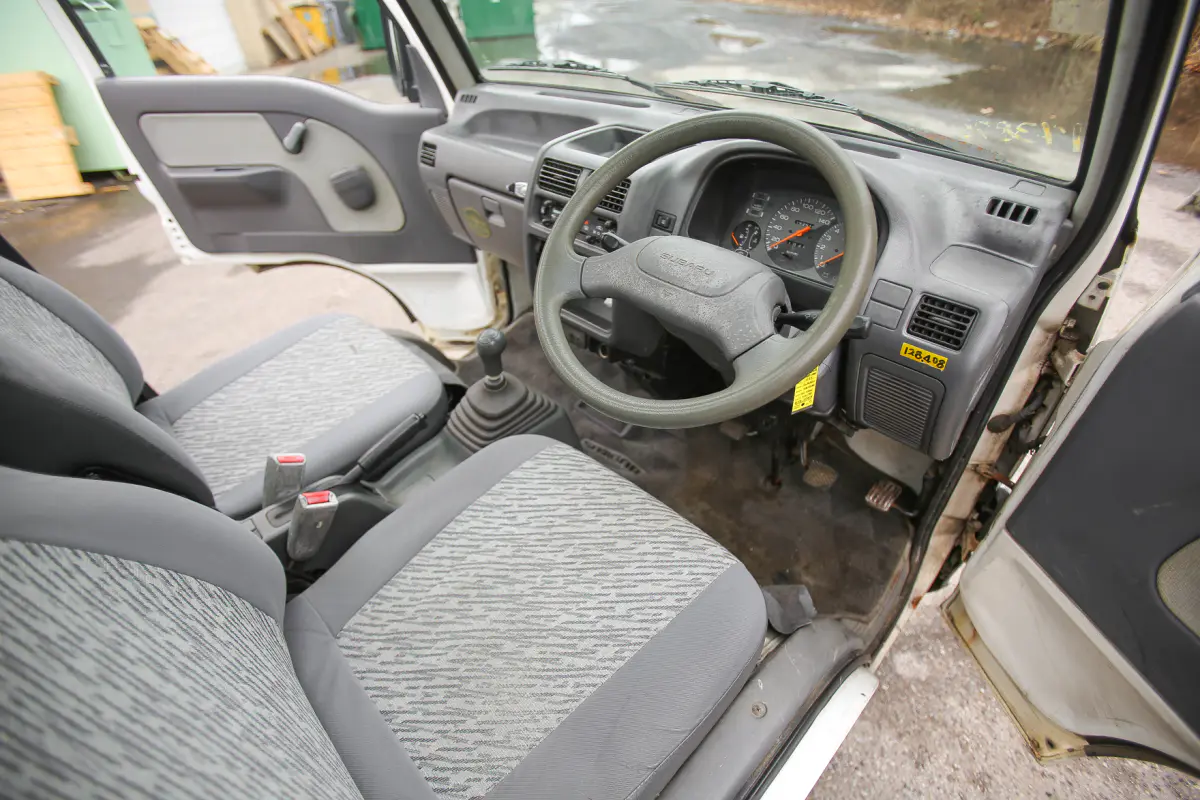 1995 Subaru Sambar Diaz II Supercharged, a Kei Van, for sale at Street Legal Mini Trucks in Philadelphia, PA (photo 6 of 12)
