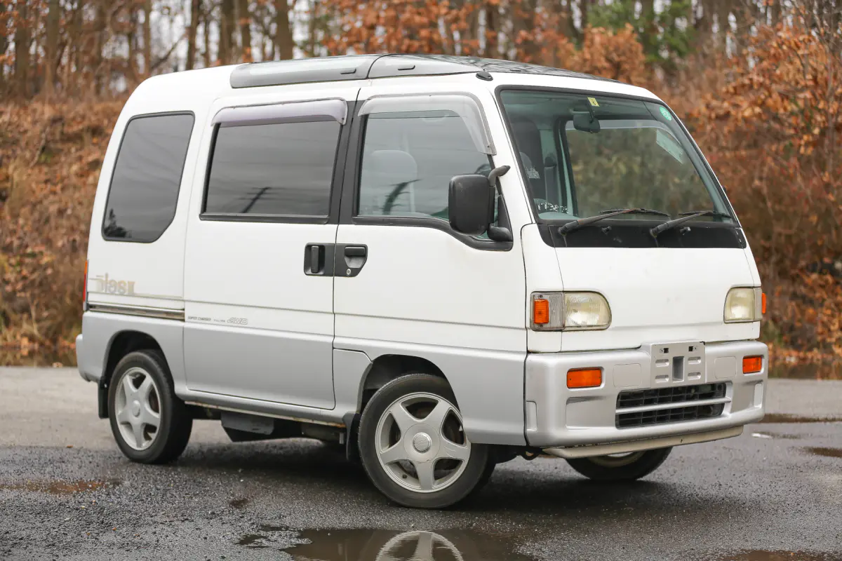 1995 Subaru Sambar Diaz II Supercharged, a Kei Van, for sale at Street Legal Mini Trucks in Philadelphia, PA (photo 8 of 12)