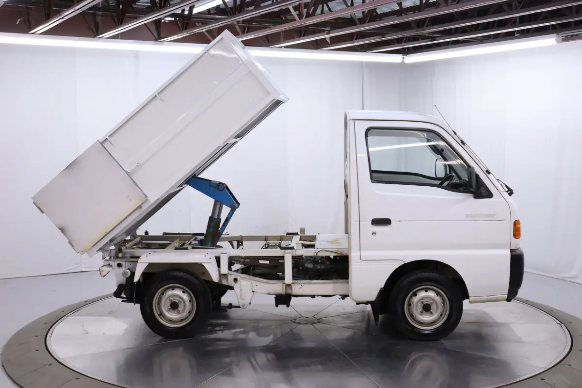 1995 Suzuki Carry Dump Bed, a white Kei Truck, for sale at Duncan Imports & Classic Cars in Christiansburg, VA (photo 11 of 55)