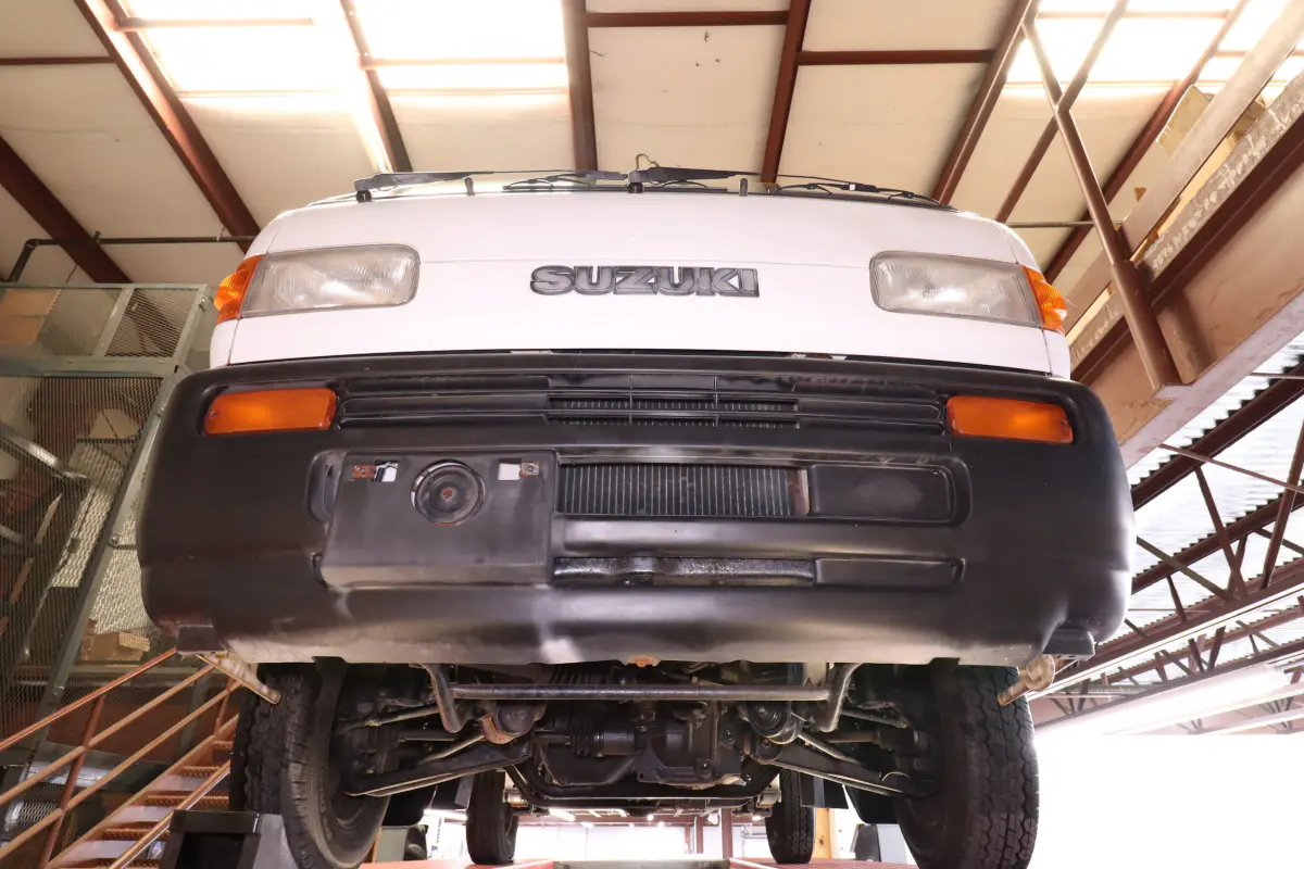 1995 Suzuki Carry Dump Bed, a white Kei Truck, for sale at Duncan Imports & Classic Cars in Christiansburg, VA (photo 34 of 55)