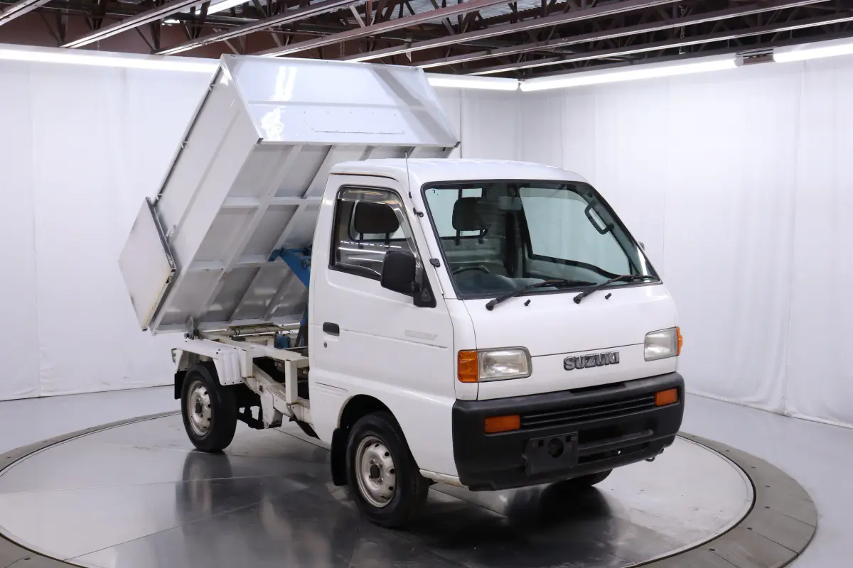 1995 Suzuki Carry Dump Bed, a white Kei Truck, for sale at Duncan Imports & Classic Cars in Christiansburg, VA (photo 9 of 55)