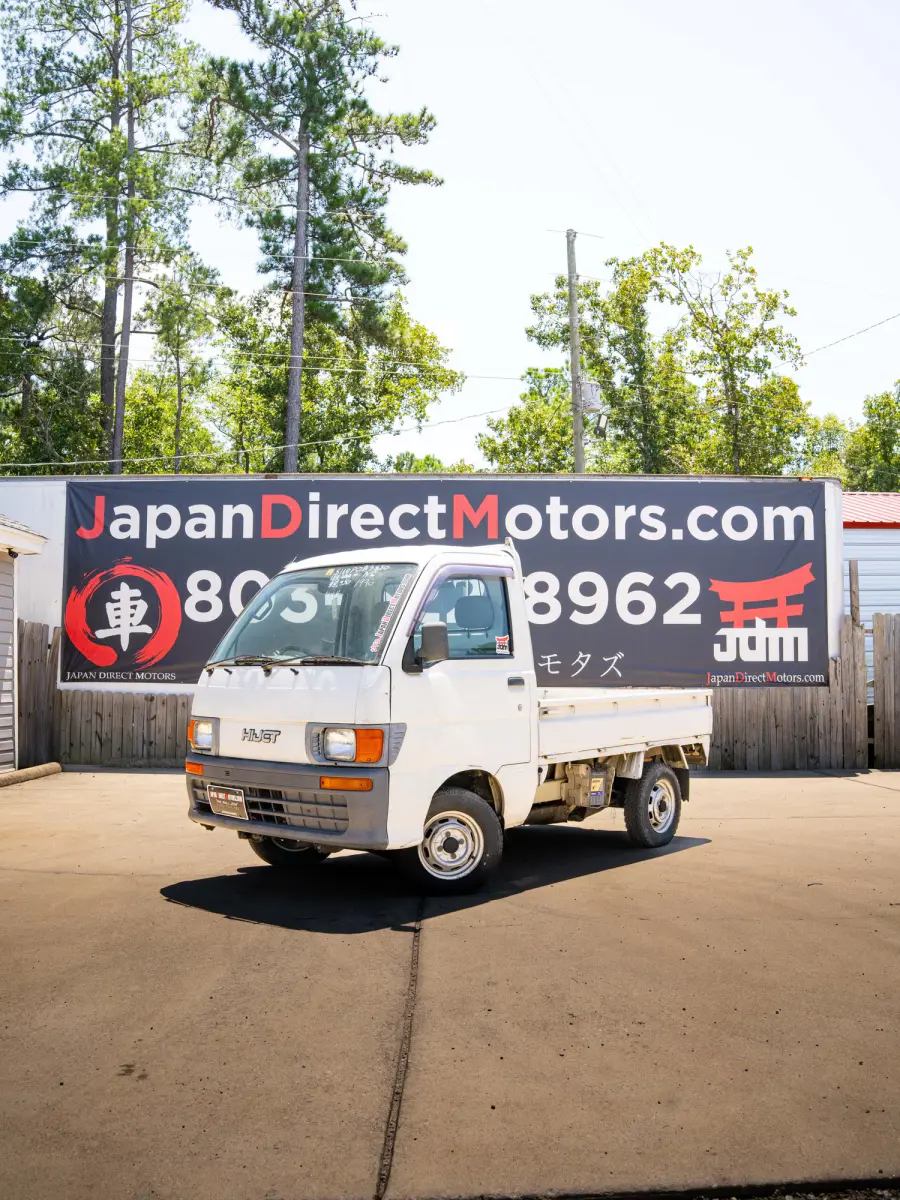 1996 Daihatsu Hijet, a white Kei Truck, for sale at Japan Direct Motors in Irmo, SC (photo 1 of 12)