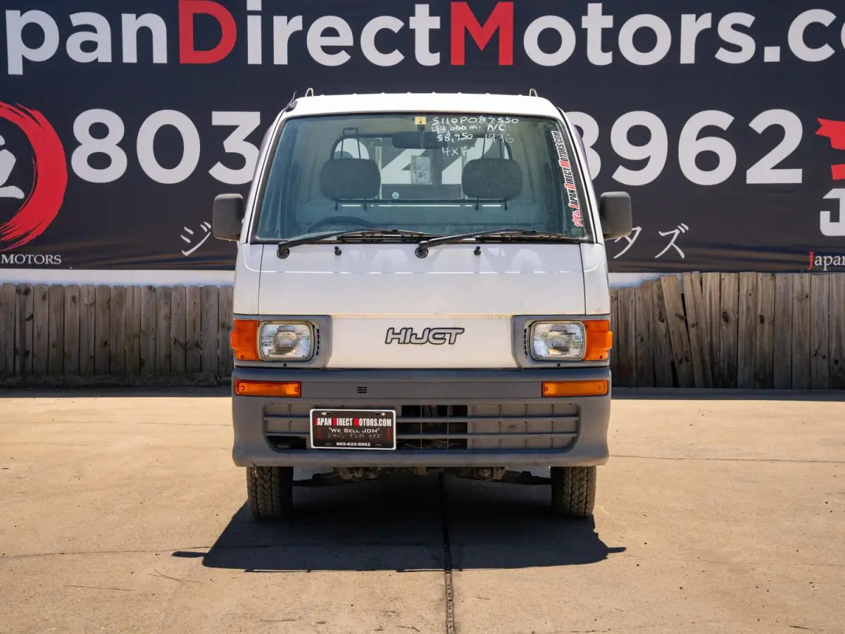 1996 Daihatsu Hijet, a white Kei Truck, for sale at Japan Direct Motors in Irmo, SC (photo 4 of 12)