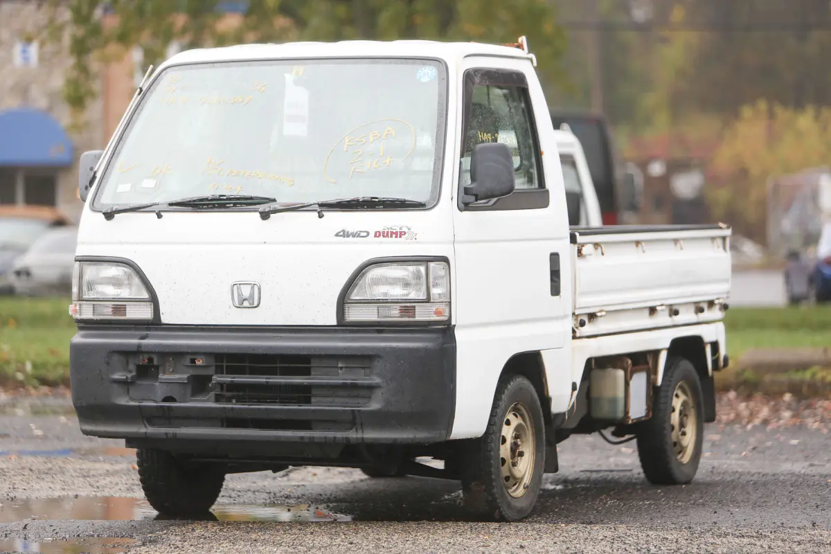 1996 Honda Acty Dump 1, a Kei Truck, for sale at Street Legal Mini Trucks in Philadelphia, PA (photo 2 of 12)