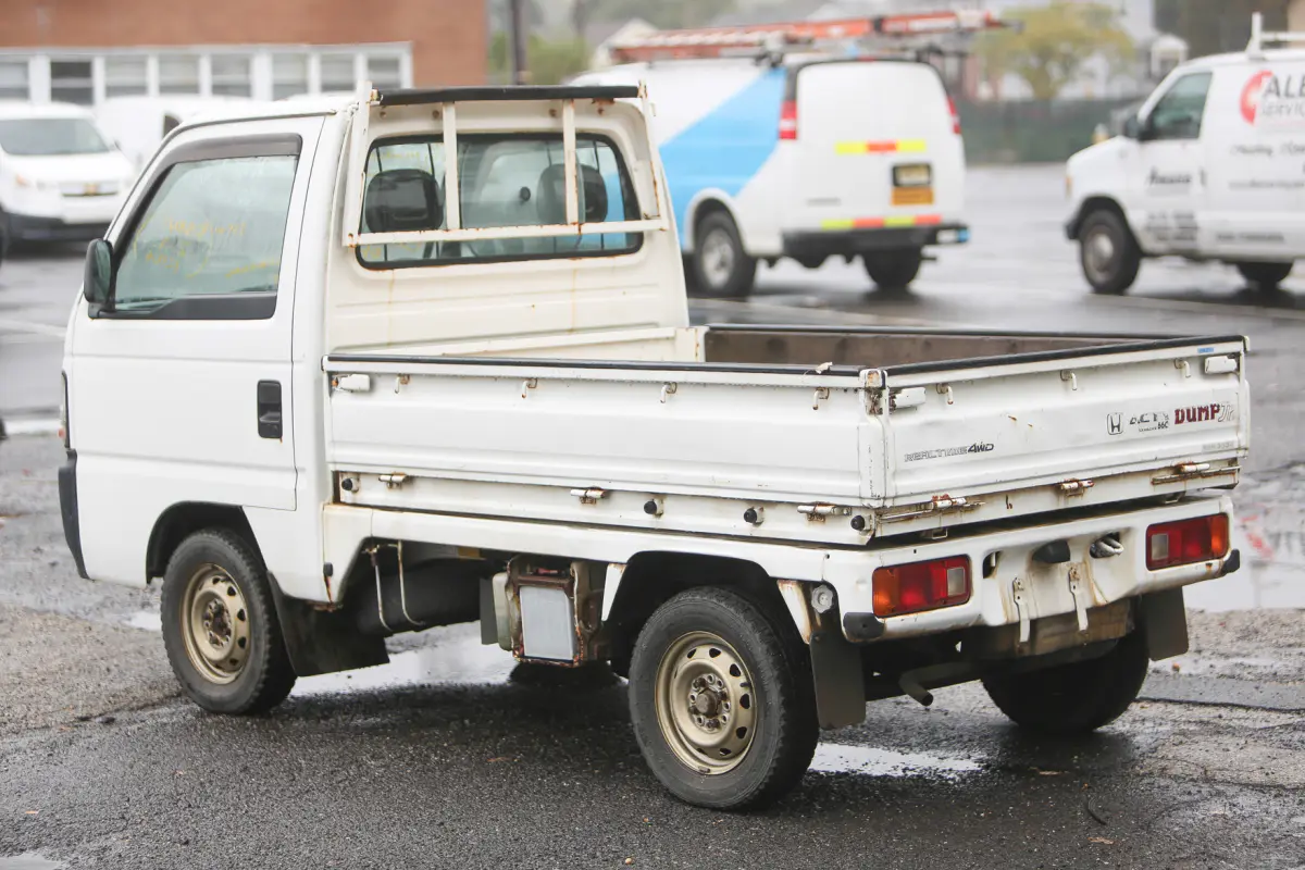 1996 Honda Acty Dump 1, a Kei Truck, for sale at Street Legal Mini Trucks in Philadelphia, PA (photo 3 of 12)