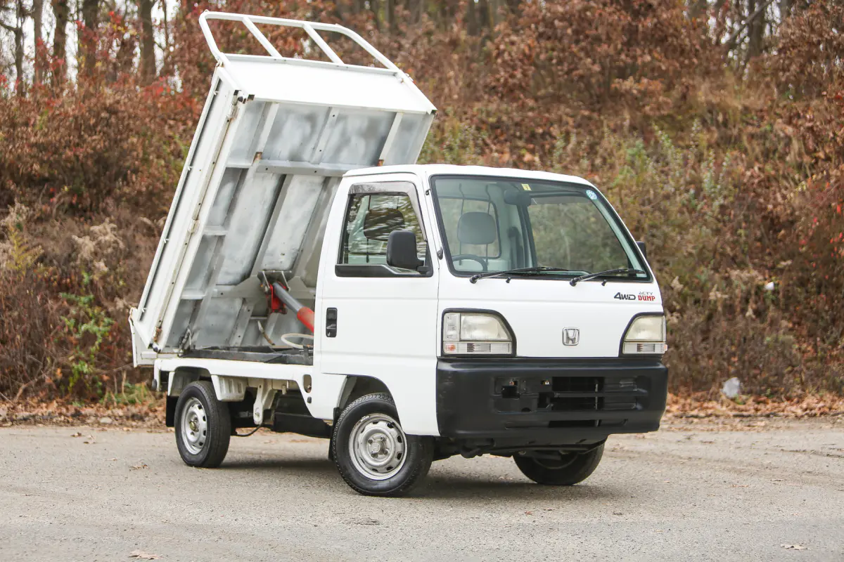 1996 Honda Acty Dump 2, a Kei Truck, for sale at Street Legal Mini Trucks in Philadelphia, PA (photo 1 of 12)