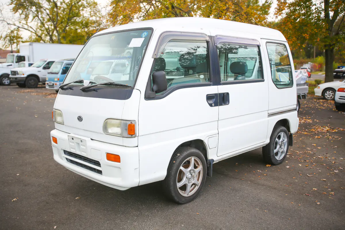 1996 Subaru Sambar Van, a Kei Van, for sale at Street Legal Mini Trucks in Philadelphia, PA (photo 2 of 12)