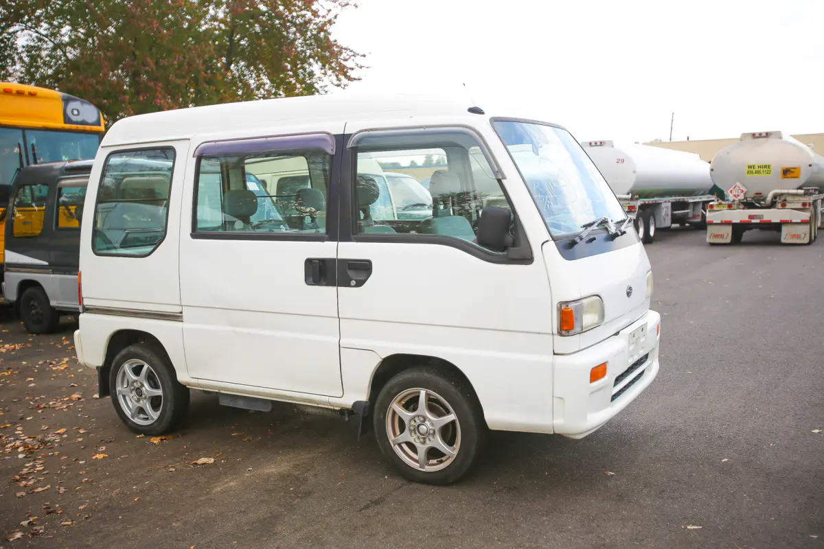 1996 Subaru Sambar Van, a Kei Van, for sale at Street Legal Mini Trucks in Philadelphia, PA (photo 9 of 12)