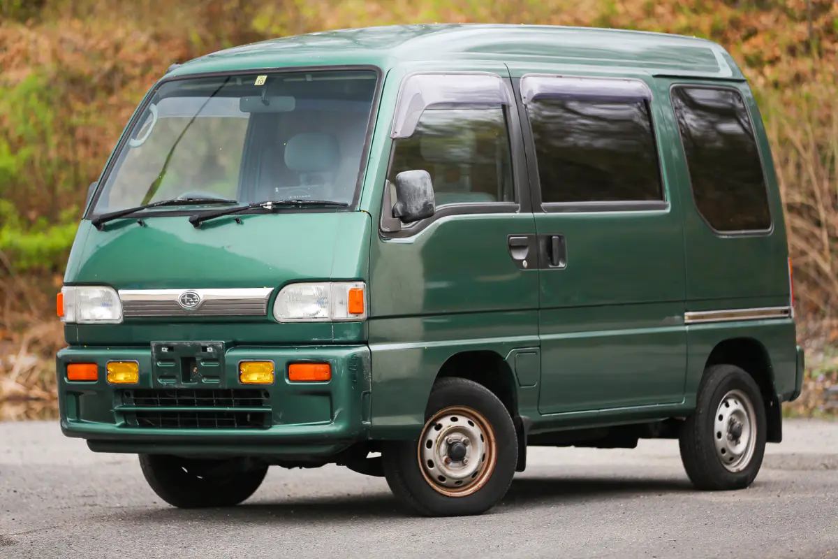 1996 Subaru Sambar Van 4WD, a Kei Van, for sale at Street Legal Mini Trucks in Philadelphia, PA (photo 3 of 12)