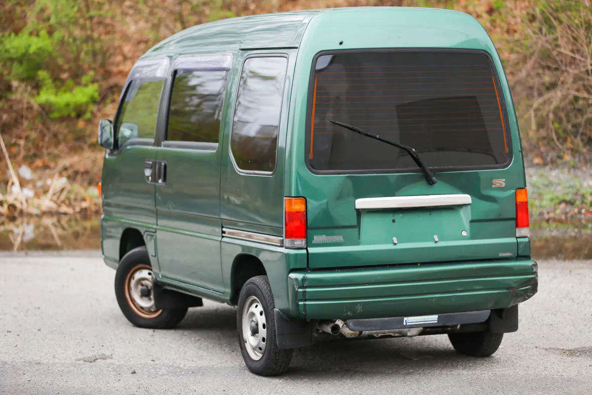 1996 Subaru Sambar Van 4WD, a Kei Van, for sale at Street Legal Mini Trucks in Philadelphia, PA (photo 4 of 12)