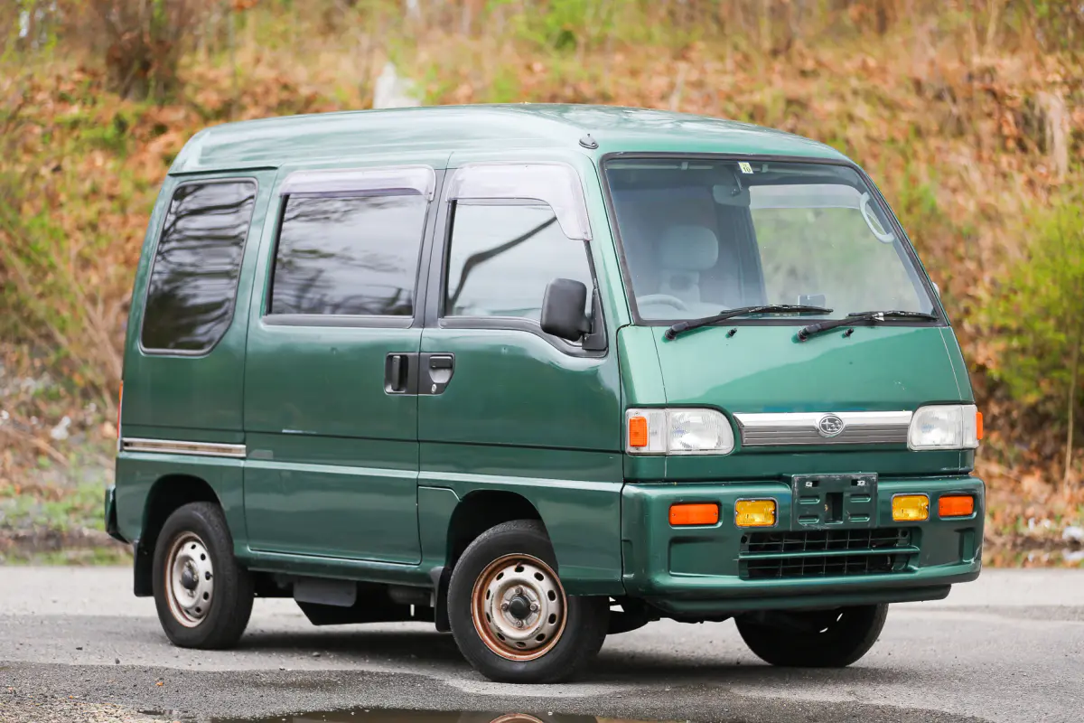 1996 Subaru Sambar Van 4WD, a Kei Van, for sale at Street Legal Mini Trucks in Philadelphia, PA (photo 7 of 12)