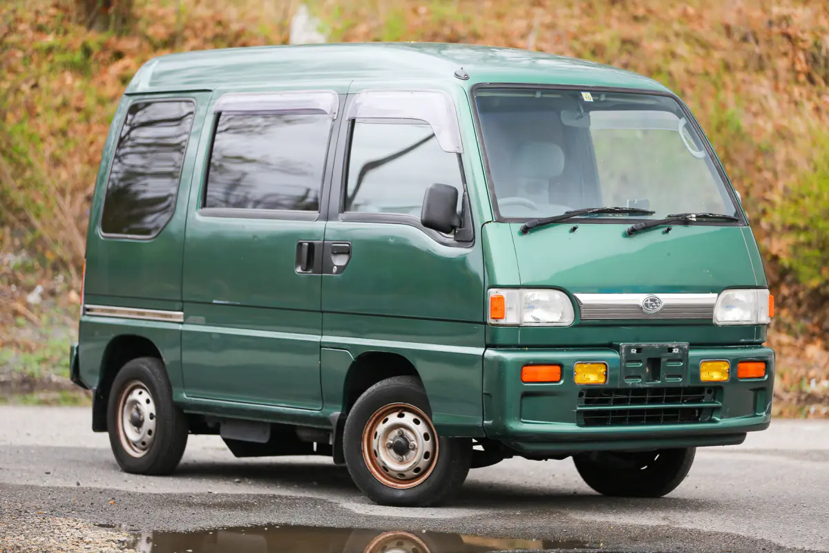 1996 Subaru Sambar Van 4WD, a Kei Van, for sale at Street Legal Mini Trucks in Philadelphia, PA (photo 8 of 12)