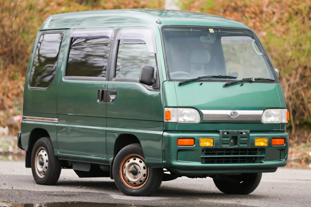 1996 Subaru Sambar Van 4WD, a Kei Van, for sale at Street Legal Mini Trucks in Philadelphia, PA (photo 9 of 12)