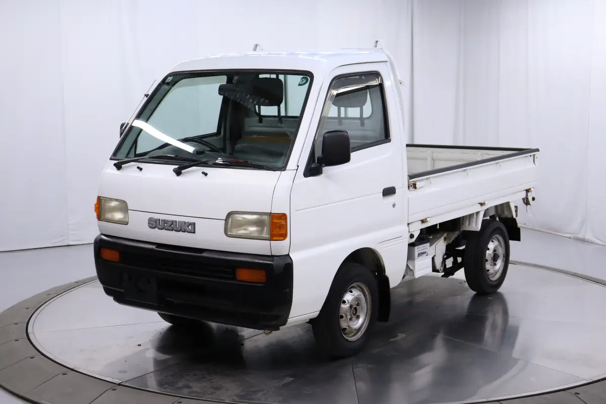 1996 Suzuki Carry Dump Bed, a white Kei Truck, for sale at Duncan Imports & Classic Cars in Christiansburg, VA (photo 2 of 51)